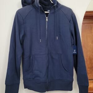 Small George Sherpa Zip Up Jacket